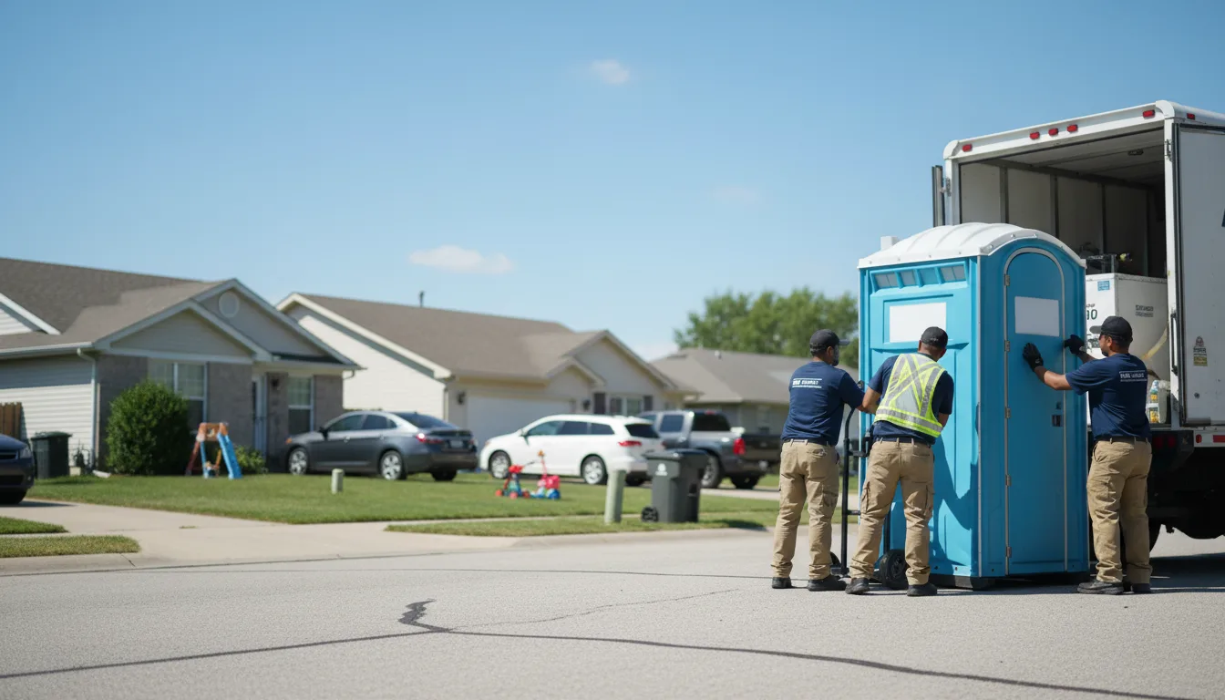 Standard Porta Potty Rentals in Fruitport, MI near me